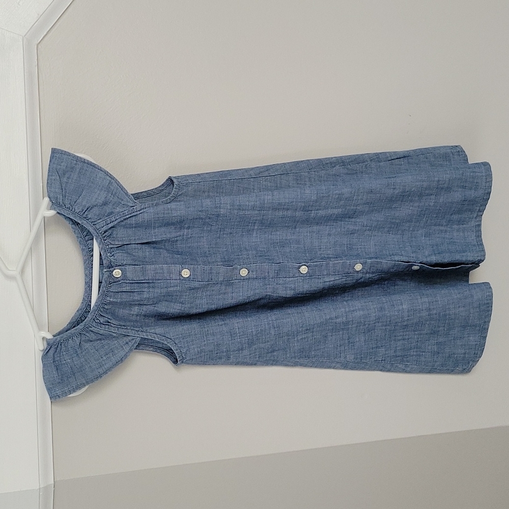 NWT! baby Gap 4 yrs. 100% Cotton Dress, Denim colored